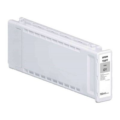 Epson T56P7 C13T56P700 sivá (gray) originálna cartridge