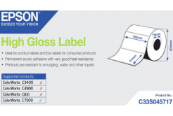 Epson C33S045717 label roll, normal paper, 102x51mm