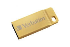 Verbatim 99104 Store N Go Metal Executive, USB flash disk, USB A 3.0, 16GB, zlatý, 
