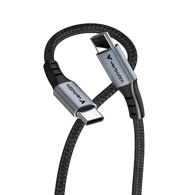 VERBATIM Kabel USB-C Sync & Charge, 60W, 120cm
