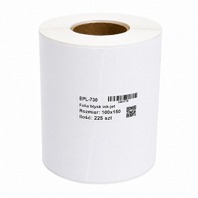 Samolepiace etikety pre EPSON ColorWorks EPL-730 PP Glossy Premium, 100x150mm, polypropylén, lesklé, biele