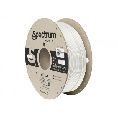 Spectrum 80555 3D filament, r-PLA, 1,75mm, 1000g, Biely (Signal white)