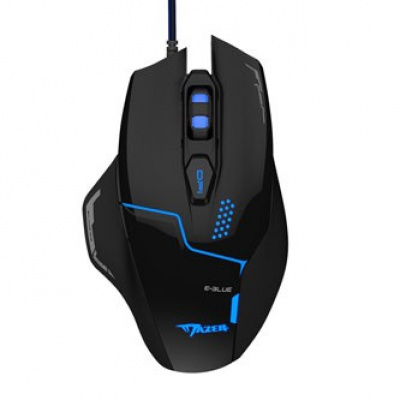 E-blue Myš Mazer V2 EMS626BKAA-IU, 2500DPI, optická, 6tl., drátová USB, černá