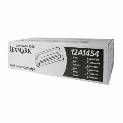 Lexmark 12A1454, black, 6500 str., Optra Color 1200 originálny toner