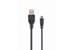 Kabel CABLEXPERT CCP-USB2-AM5P-1 USB A-MINI 5PM 2.0 30cm HQ, zlacené kontakty