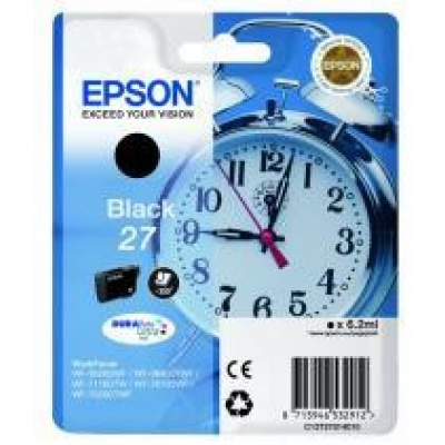 Epson T27014022, 27 čierna (black) originálna cartridge