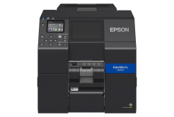 Epson ColorWorks C6000Pe (mk) C31CH76202MK, farebná tlačiareň štítkov, peeler, disp., USB, Ethernet, black