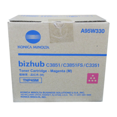 Konica Minolta TNP-49M purpurový (magenta) originálny toner