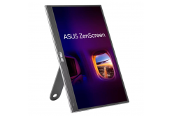 ASUS ZenScreen MQ16AHE 90LM07SV-B02170 Monitor, 15,6", OLED, FHD, 60Hz, 1ms, sivá, 3R