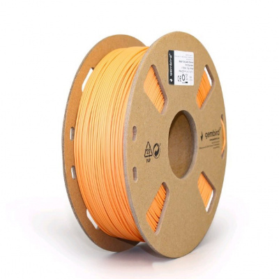 Gembird 3DP-PLA-01-MTO, 3D filament, PLA Matte, 1,75mm, 1000g, oranžový (Orange)