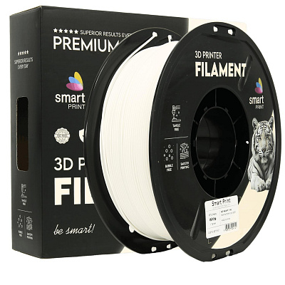 Smart Print FG-S215-E1, 3D filament, PETG Matte, 1,75mm, 1000g, Biely (White)