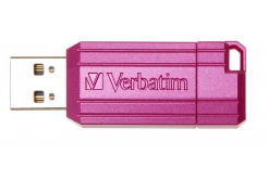 Verbatim 49067 Flash Disk Hi-Speed Store 'n' Go, 16GB, Pinstripe, USB 2.0, Hot růžový