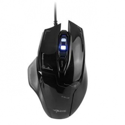 E-blue Myš Mazer EMS642BKAA-IU, 2500DPI, optická, 6tl., drátová USB, černá