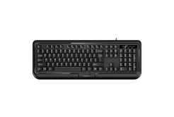 Genius KB-118 II COPILOT 31310051411, klávesnice CZ/SK, klasická, voděodolná typ drátová (USB), černá