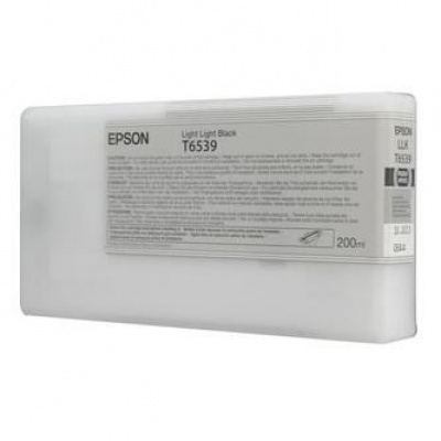 Epson T653900 svetlo čierná (light light black) originálna cartridge