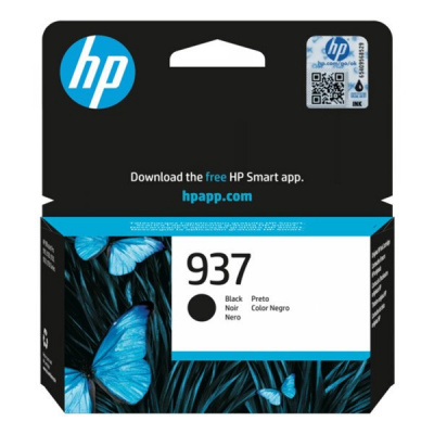 HP 937 4S6W5NE čierna (black) originálna cartridge