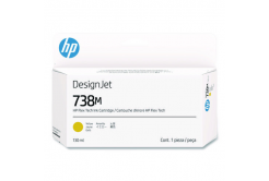 HP 738M A24VPA žltá (yellow) originálna cartridge