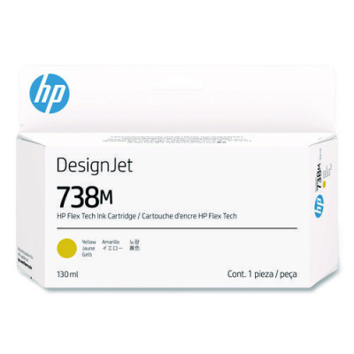 HP 738M A24VPA žltá (yellow) originálna cartridge
