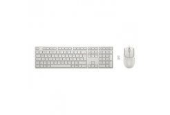 HP BE1M6AA 495C Multi-Device Keyboard klávesnica bezdrôtová CZ, biela Dual Mode
