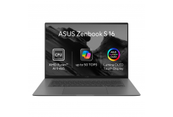ASUS Zenbook S16 OLED/UM5606GA-OLED592XZ/AI9-465/16"/2880x1800/T/32GB/512GB/AMD int/W11P/Sivá/2R