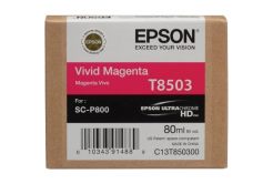 Epson T8503 C13T85030N purpurová (magenta) originálna cartridge