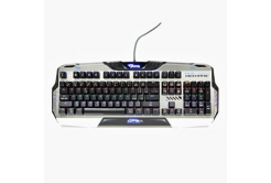 E-blue Mazer Mechanical 729 EKM729BTCZ-IU, klávesnice CZ, herní, podsvícená s hnědým spínačem typ drátová (USB), černá, mechanická