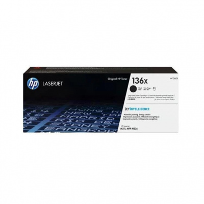 HP 136X W1360X čierny (black) originálny toner