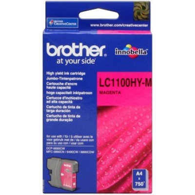 Brother LC-1100HYM purpurová (magenta) originálna cartridge