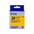 Epson LabelWorks LK-6YBP C53S656005 24mm x 9m, čierna tlač / pastelovo žltý podklad, originálna páska