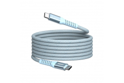 VERBATIM Kabel USB-C Sync & Charge, 100W, Magnetický, 120cm, modrá