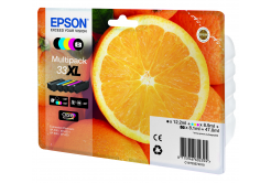 Epson T33XL C13T33574011 barevná (CMYK) originálna cartridge