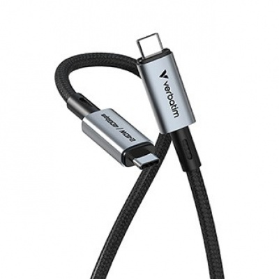 Verbatim 31847 USB kabel USB C samec - USB C samec, 240W, 1.2m, černý, box