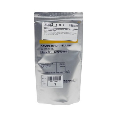Ricoh D0899680 žltý (yellow) originálny developer