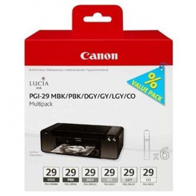 Canon PGI-29 4868B018 čierna/farebná (black/color) multipack originálne cartridge