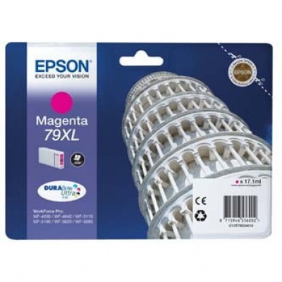 Epson T79034010 purpurová (magenta) originálna cartridge