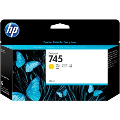 HP 745 F9J96A žltá (yellow) originálna cartridge