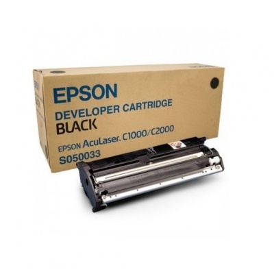 Epson originálny toner C13S050033, black, 6000 str., Epson AcuLaser C1000, 1000N, 2000, 2000PS