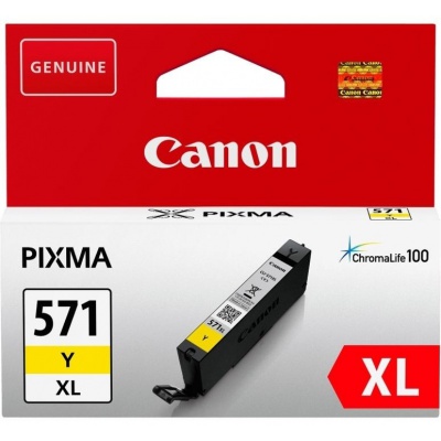 Canon CLI-571YXL 0334C001 žltá (yellow) originálna cartridge