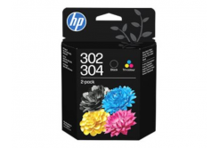 HP 302/304 B82L1AE 2-pack farebná (color) originálna cartridge