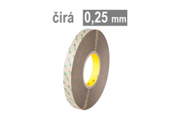3M VHB™ 9473,  tl. 0,25 mm, tenká čirá oboustranně lepicí páska bez nosiče 50 mm x 55 m