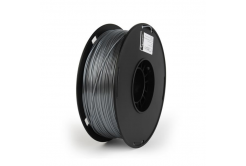Gembird 3DP-PLA+1.75-02-S tisková struna (filament) PLA PLUS, 1,75mm, 1kg, strieborná