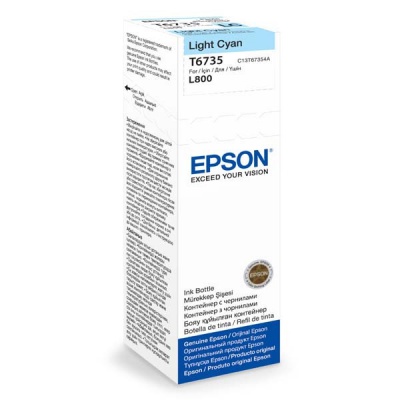 Epson C13T67354A světlé azúrová (light cyan) originálna cartridge