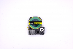 Epson SU11Y, 11mm, 19mm x 2, 5m, černý tisk / žlutý podklad, smršťovací kompatibilní páska