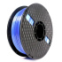 Gembird 3DP-PLA-SK-01-ICE, 3D filament, PLA Silk, 1,75mm, 1000g, Ľadovo modrý/tmavo modrý (Icy blue/Dark blue)