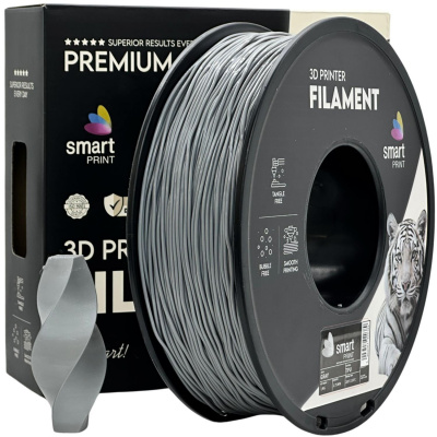 Smart Print FG-S124-E1, 3D filament, TPU 95A, 1,75mm, 1000g, Sivý (Grey)