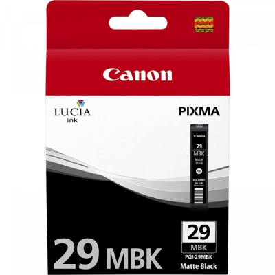 Canon PGI-29MBK, 4868B001 matná čierna (matte black) originálna cartridge