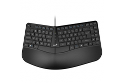 Genius Ergo KB-700 31310053403, CZ/SK, ergonomická, drátová (USB), černá, Copilot