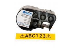 Brady M4C-750-595-YL-BK / 170832, 19.05 mm x 7.62 m, Vinyl, čierna tlač / žltý podklad