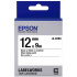 Epson LabelWorks LK-4WBN C53S654021 12mm x 9m, čierna tlač / biely podklad, originálna páska