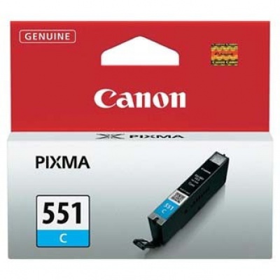 Canon CLI-551C 6509B001 azúrová (cyan) originálna cartridge